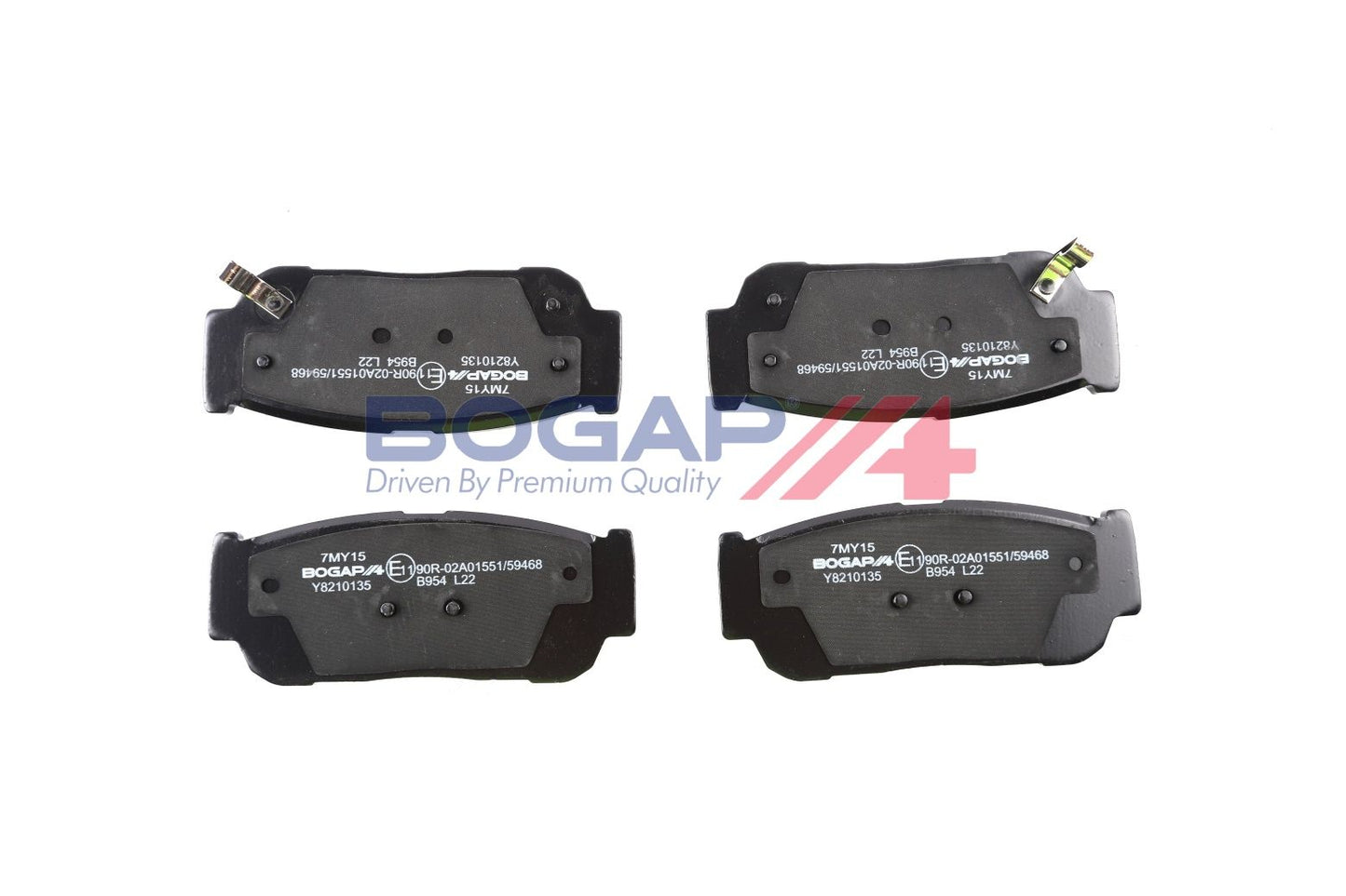 BOGAP Y8210135 Brake Pad Set, Disc Brake | ML Performance Car Parts