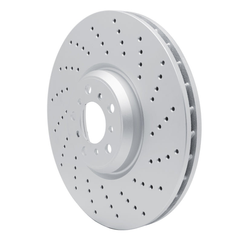 DFC 15-19 BMW X5 Right Front Drilled Hi-Carbon Alloy Geomet Coated Rotor