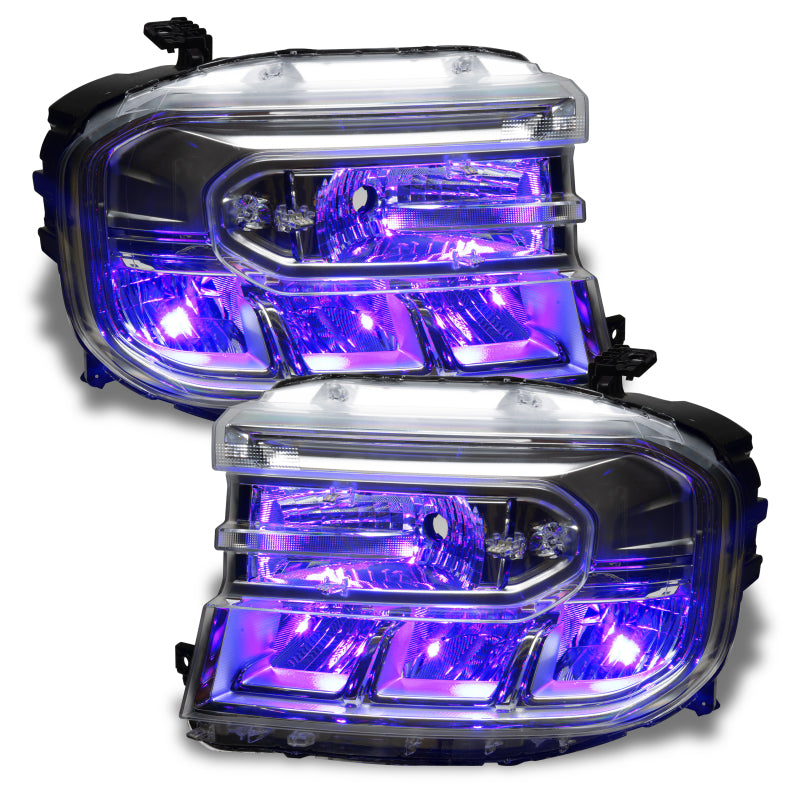 ORACLE Lighting Oracle 2022 Ford Maverick RGB Headlight Demon Eye Kit - ColorSHIFT w/o Controller