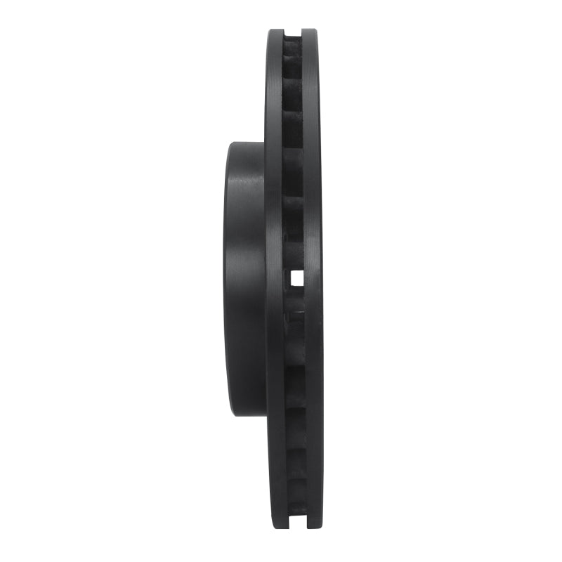 R1 Concepts R1 99-01 Infiniti I30 Front Right Drilled & Slotted Black Brake Rotor