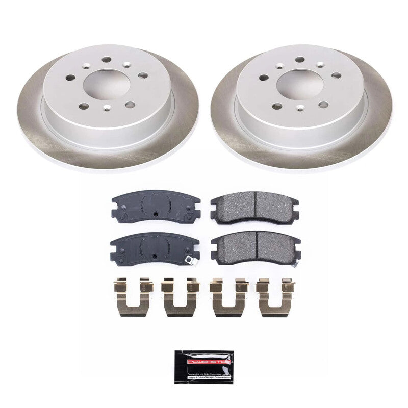 PowerStop Power Stop 06-07 Chevrolet Monte Carlo Rear Semi-Coated Rotor Kit