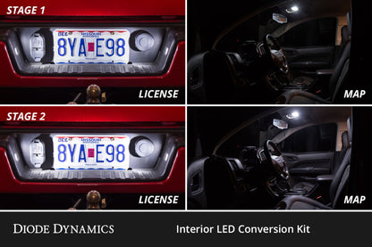 Diode Dynamics 2023+ Chevrolet Colorado Interior LED Kit Cool White Stage 1