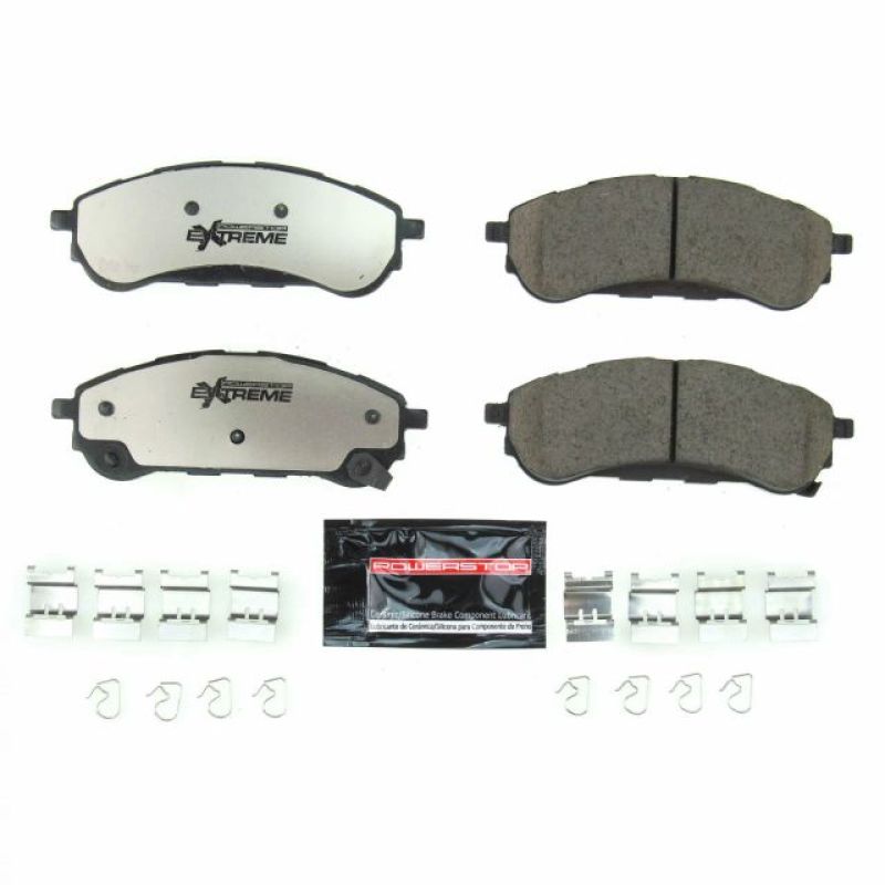 PowerStop Power Stop 2019 Ford Ranger Rear Z36 Truck & Tow Brake Pads w/Hardware