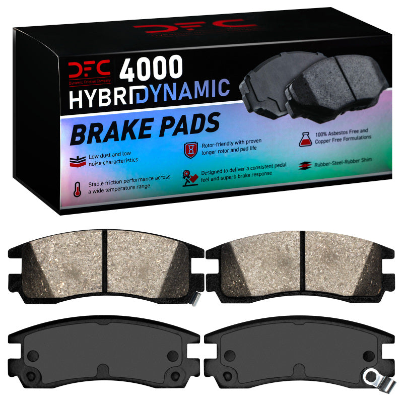 DFC 95-10 Volkswagen Derby (Mexico) Rear/Front 4000 Hybridynamic Brake Pads