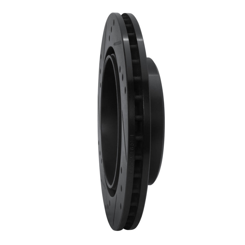 R1 Concepts R1 92-95 Mercedes-Benz E420 Rear Right Drilled & Slotted Black Brake Rotor
