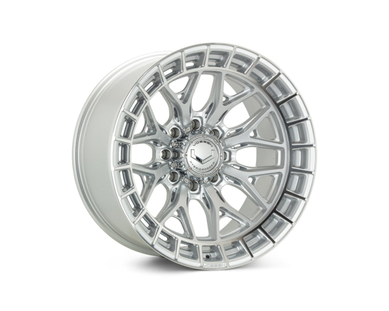 Vossen HFX-1 20x10 - 8x170 - ET18 - Super Deep Face - 125.1 - Silver Polished Wheel