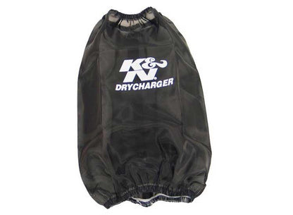 K&N Engineering K&N Drycharger Round Tapered Air Filter Wrap 6.5in Base ID/4.5in Top ID/7in H - Black
