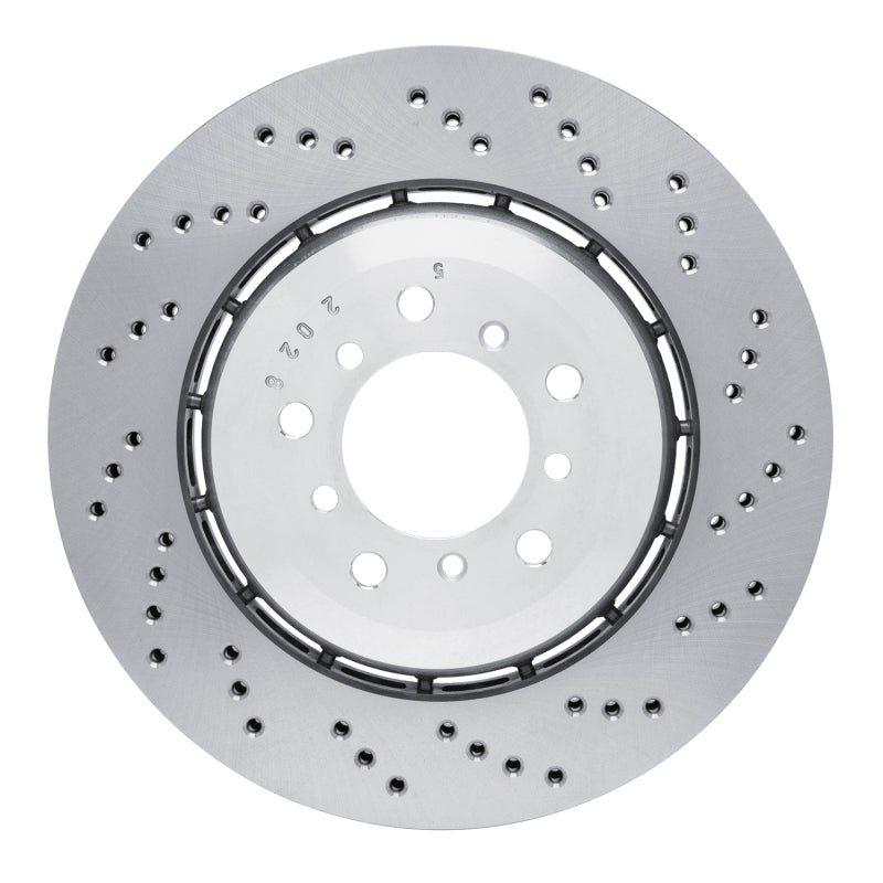 DFC 06-08 BMW Z4 Right Front Drilled Hi-Carbon Alloy Geomet Coated Rotor