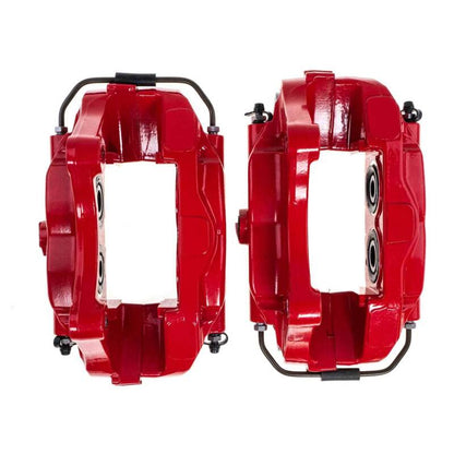 PowerStop Power Stop 09-15 Cadillac CTS Rear Red Caliper - Pair w/o Bracket