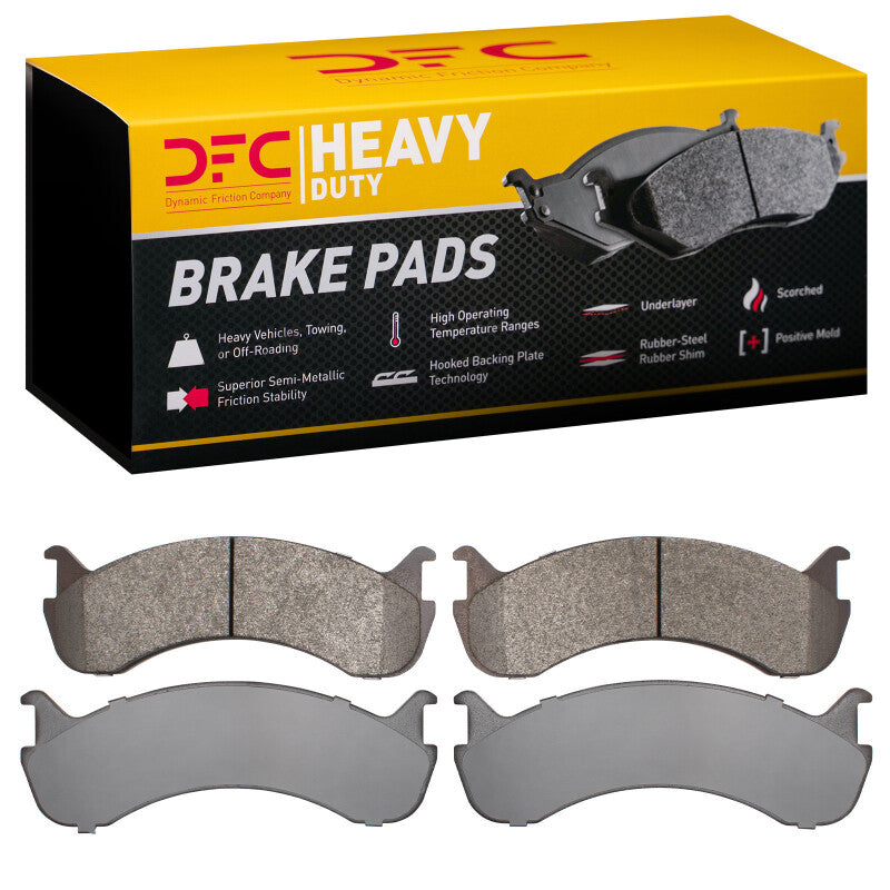 DFC 04-08 Ford F-650/F-750 Front/Rear Heavy Duty Pads - Semi Metallic