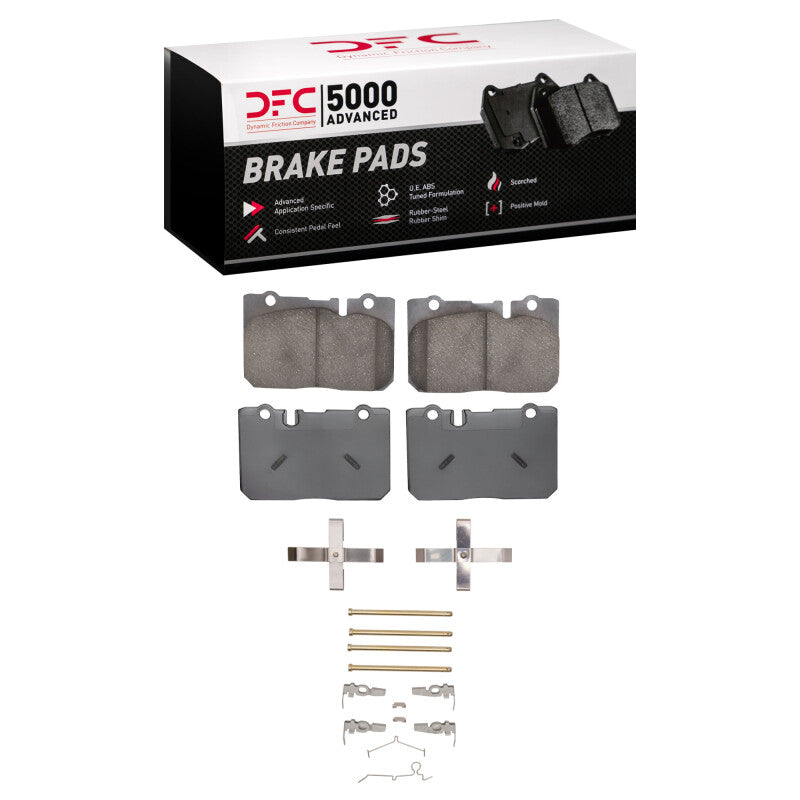 DFC 95-00 Lexus LS400 Front 5000 Advanced Ceramic Brake Pads and Hardware Kit