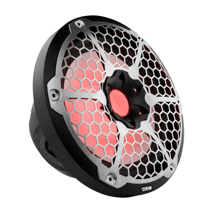 DS18 Marine Subwoofer w/ RGB Lights 12in 350 Watts RMS 4 ohm SVC |Black