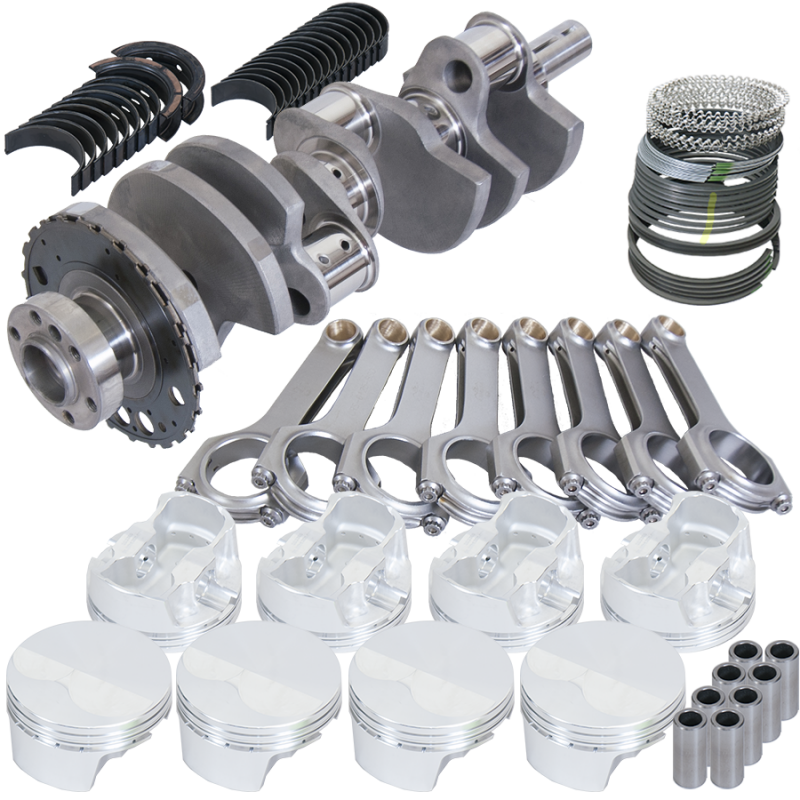 Eagle Chevy LS7 4.125in Crank 24 Tth Reluctor 6.125in H-Beam -5cc 4.155in Pistons Rotating Assembly