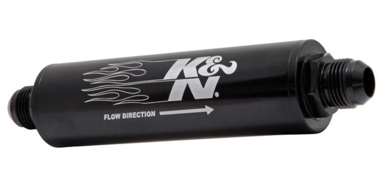 K&N Engineering K&N 2in OD x 9in L 10AN 74 Micron In-Line Fuel/Oil Filter