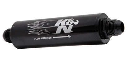 K&N Engineering K&N 2in OD x 9in L 10AN 74 Micron In-Line Fuel/Oil Filter