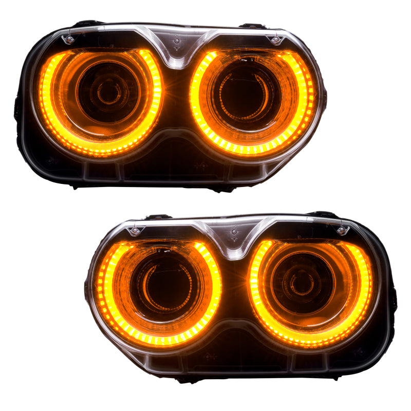 ORACLE Lighting Oracle Dodge Challenger 15-21 Halo Kit - ColorSHIFT