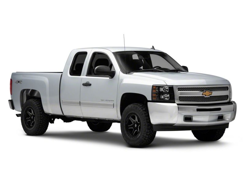 Raxiom 07-13 Chevrolet Silverado 1500 Euro Headlights- Black Housing (Clear Lens)