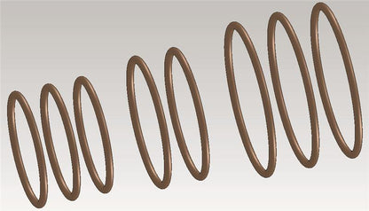 Cometic Gasket Cometic ATI 7in Damper O-Ring Rebuild Kit - 3 Ring Design