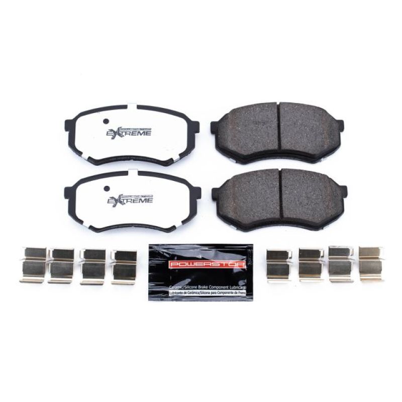 PowerStop Power Stop 88-91 Mazda 929 Front Z36 Truck & Tow Brake Pads w/Hardware