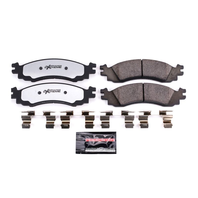 PowerStop Power Stop 06-10 Ford Explorer Front Z36 Truck & Tow Brake Pads w/Hardware