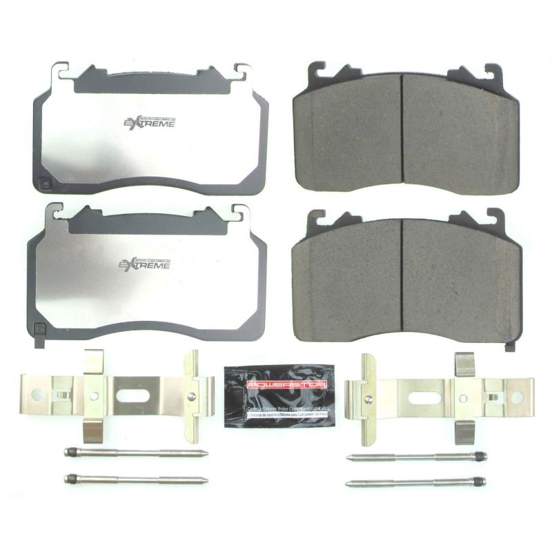 PowerStop Power Stop 2020 Ford Mustang Front Z26 Extreme Street Brake Pads w/Hardware
