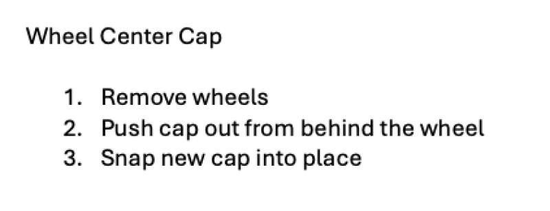 APR Center Cap (Use w/Flow Formed Wheels) - Floating & Self Leveling - Bronze