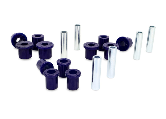 SuperPro 09-14 Ford F-150 Rear Leaf Spring & Shackle Bushing Kit