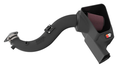 K&N Engineering K&N 2024 Ford Mustang Ecoboost L4-2.3L F/L Turbo AirCharger - Cold Air Intake System