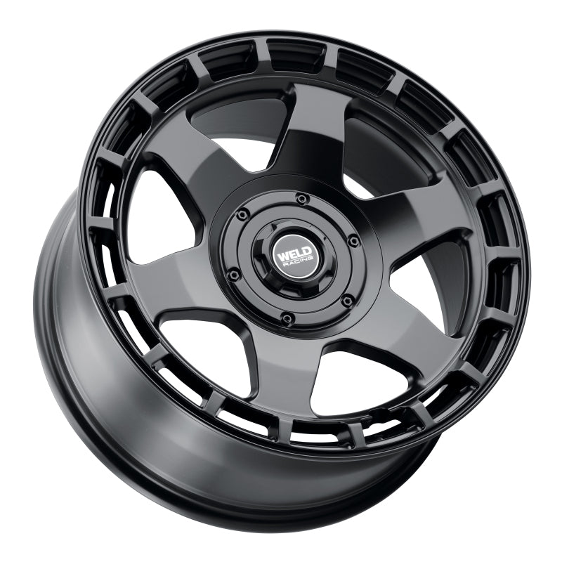 Weld Off-Road Ridge 20x9 - 8x180 BP - ET0 - 124.3mm CB - Satin Black Wheel