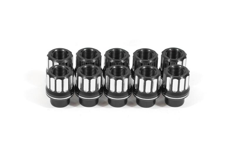 BMR Suspension BMR 07-14 Ford Shelby GT500 Lug Nut Kit 1/2-20 RH Shank 12-pt Aluminum Set of 10