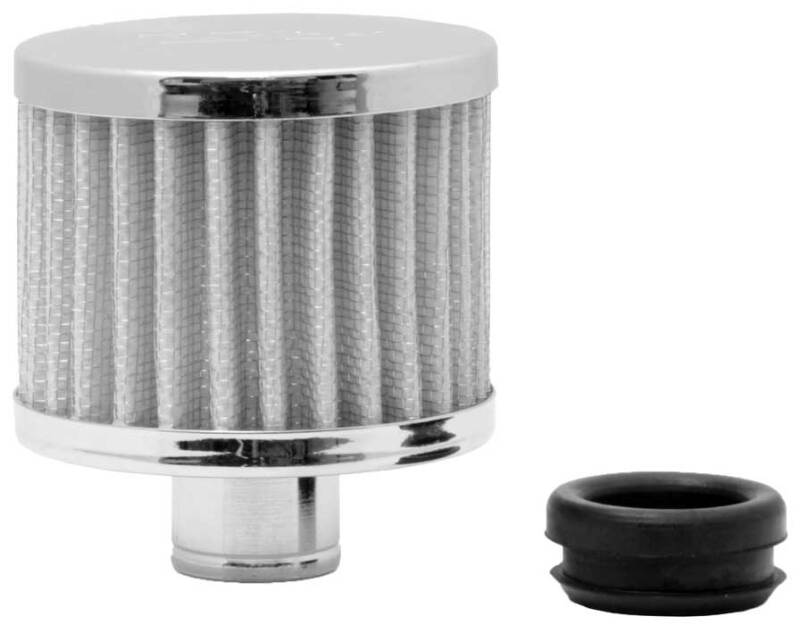 K&N Engineering K&N Breather 1in Flg W/1in-1/4in Grmt 3in od X 2-3/8in h
