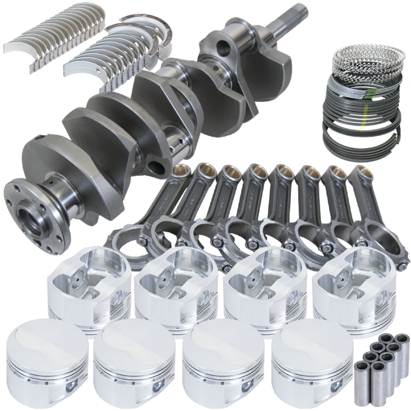Eagle Ford FE 4.125in Crank 6.700in I-Beam Rods -7cc Flat Top 4.270in Pistons Rotating Assembly