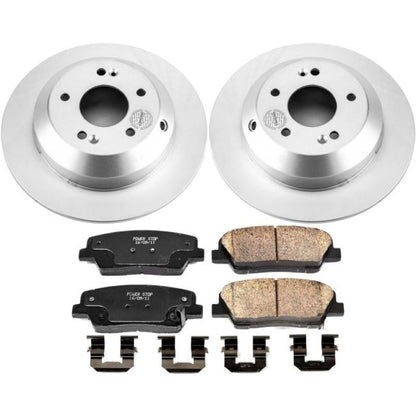 PowerStop Power Stop 15-19 Kia Sorento Rear Z17 Evolution Geomet Coated Brake Kit