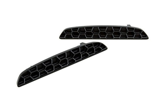 Acexxon BMW F85 X5M Honeycomb Rear Reflector Inserts - Gloss Black