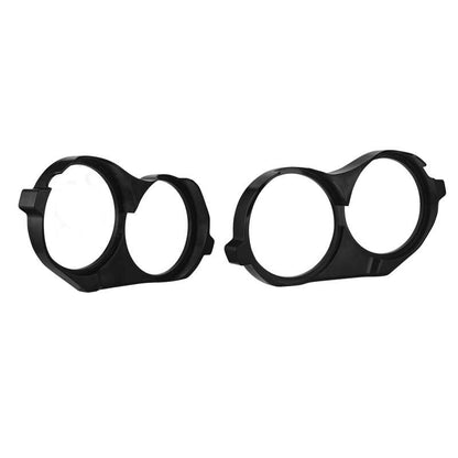 DS18 14-23 Harley-Davidson Saddle Bag Mid Bass Adapter Ring 2x 10in ABS Black