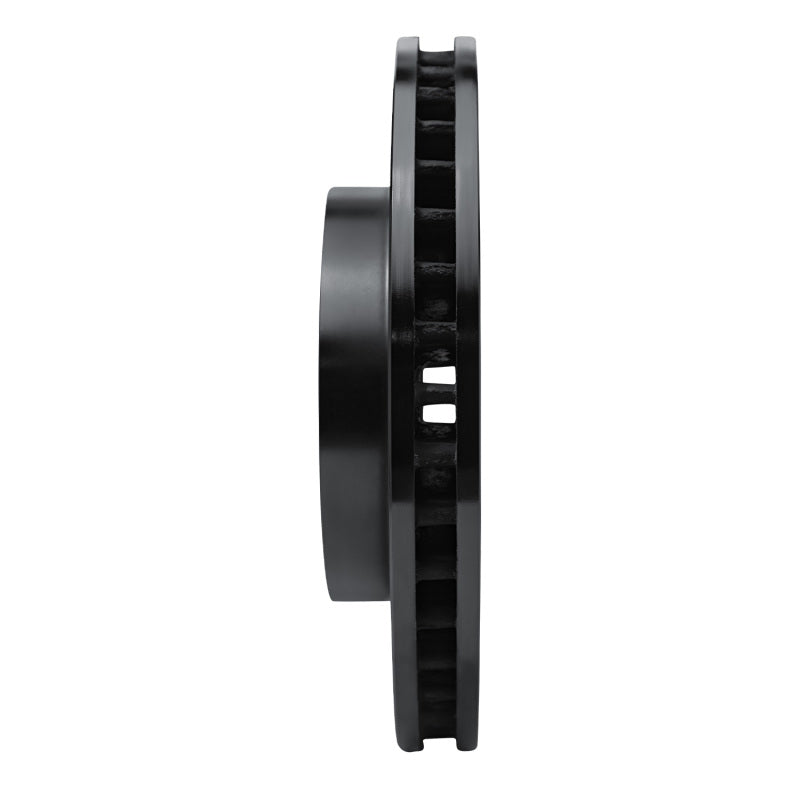 R1 Concepts R1 69-78 Cadillac Eldorado Front/Rear Left Drilled & Slotted Black Brake Rotor