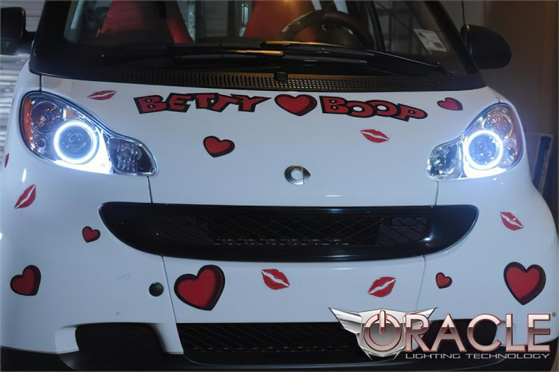 ORACLE Lighting Oracle Smart ForTwo 08-13 Halo Kit - ColorSHIFT w/ BC1 Controller