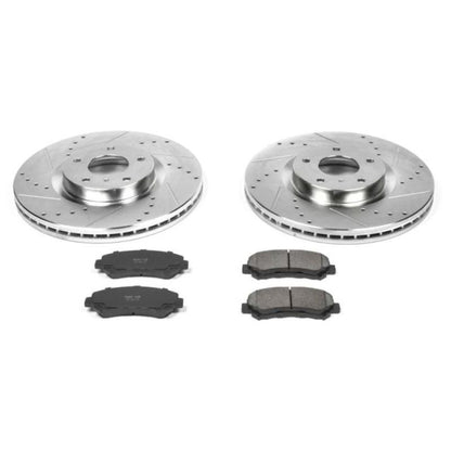 PowerStop Power Stop 09-14 Nissan Maxima Front Z23 Evolution Sport Brake Kit