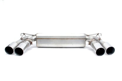 Dinan 15-19 BMW X5 M/X6 M (F85/F86) Free Flow Axleback Exhaust System - Polished Tips