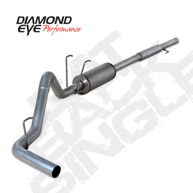Diamond Eye Performance Diamond Eye KIT 3in Catback Single GAS SS DODGE 5.7L HEMI 2006-2008 1500