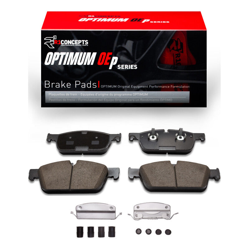 R1 Concepts R1 12-14 Mercedes-Benz ML550 Front Optimum OE Pads & Hardware Kit