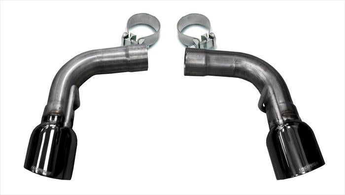 CORSA Performance Corsa 2016-24 Chevy Camaro SS 2.75in Inlet / 4.5in Outlet Black PVD Tip Kit (For Corsa Exhaust Only)