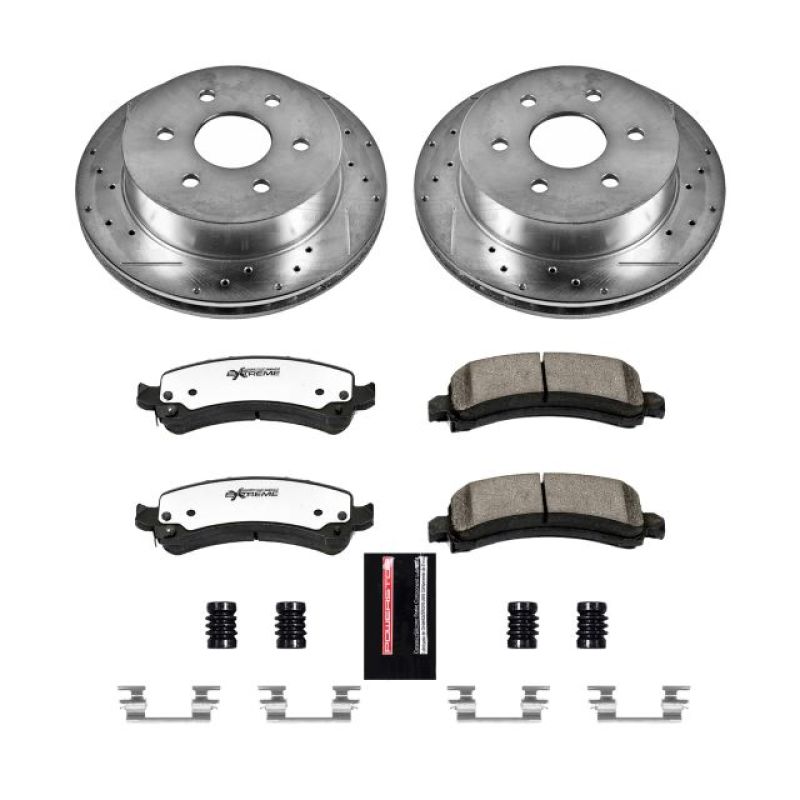 PowerStop Power Stop 03-05 Chevrolet Express 2500 Rear Z36 Truck & Tow Brake Kit