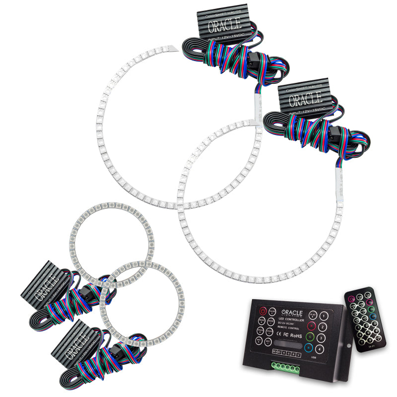 ORACLE Lighting Oracle Ford Explorer 02-05 Halo Kit - ColorSHIFT w/ 2.0 Controller