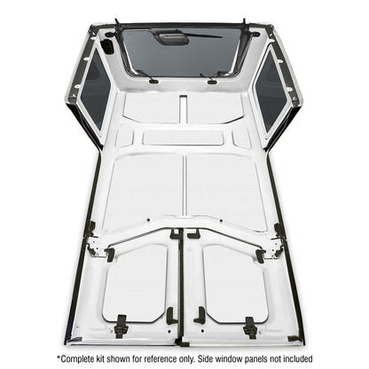 DEI 18-23 Jeep Wrangler JL 4-Door Boom Mat Headliner - 9 Piece - White