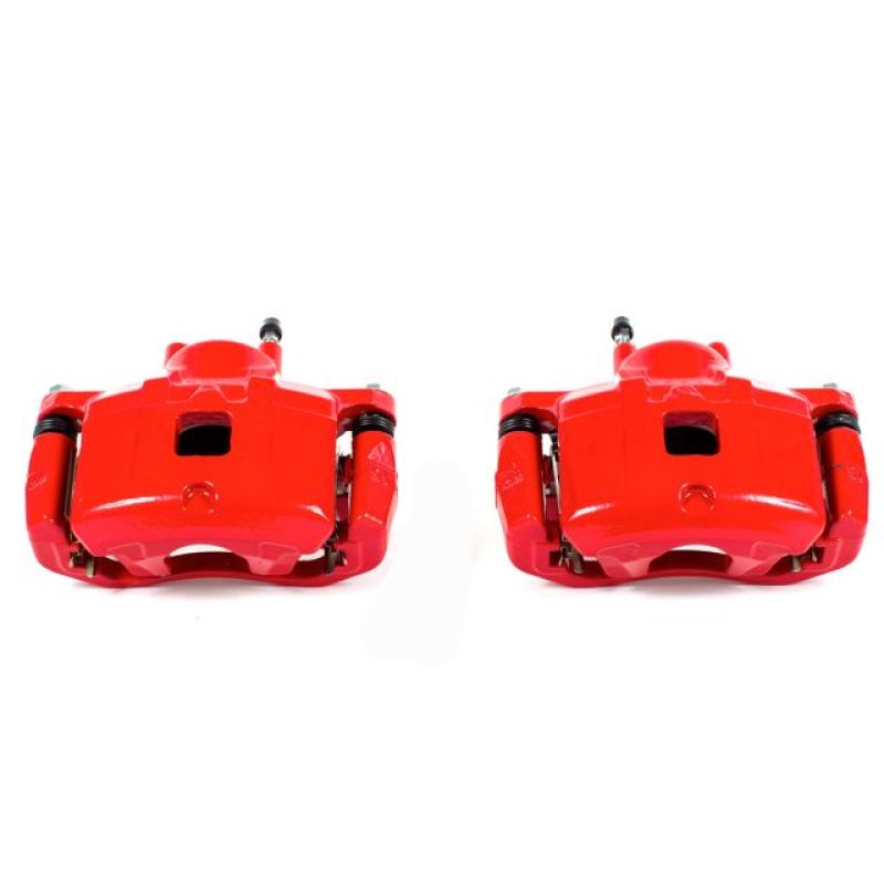 PowerStop Power Stop 11-14 Chrysler 200 Front Red Calipers w/Brackets - Pair
