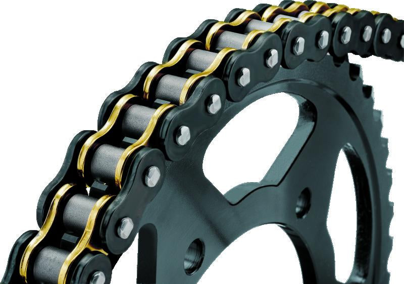 BikeMaster 530x120 BMXR X-Ring Chain - Black/Gold