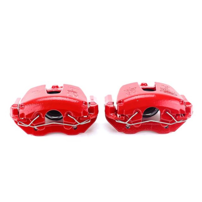 PowerStop Power Stop 08-13 Mazda 3 Front Red Calipers w/Brackets - Pair