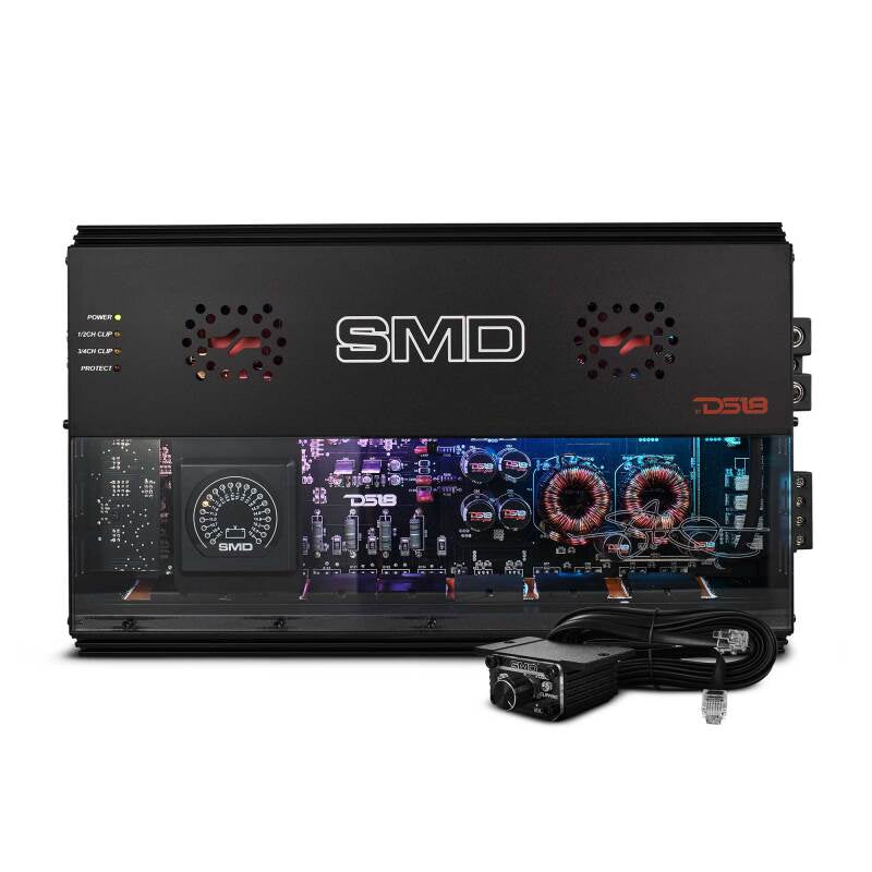 DS18 Steave Meade Colab 4-Ch Amp Class A/B 2x 1000/4ohm Bridge 4x500/2ohm 4x300/4ohm Watts LED