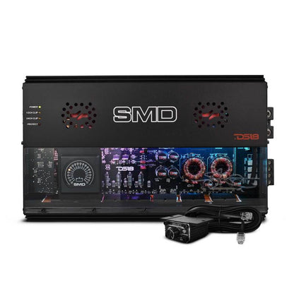 DS18 Steave Meade Colab 4-Ch Amp Class A/B 2x 1000/4ohm Bridge 4x500/2ohm 4x300/4ohm Watts LED